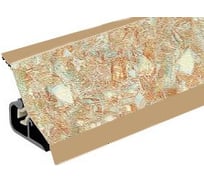 Плинтус для столешниц Thermoplast 120-1227 20x20x3000 мм, Колорадо (ф-ра 824) MRK120-1227