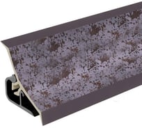 Плинтус для столешниц Thermoplast 120-1392 20x20x3000 мм, Булат (ф-ра 709) MRK120-1392