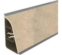 Плинтус для столешницы Thermoplast 850-1353 АР850, Мрамор де мази светлый, 37х24х3000 мм (ф-ра 1234/086) АР850-1353
