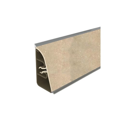 Плинтус для столешницы Thermoplast 850-1353 АР850, Мрамор де мази светлый, 37х24х3000 мм (ф-ра 1234/086) АР850-1353 1
