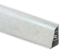 Плинтус для столешницы Thermoplast 850-1296 АР850, Бриллиант белый, 37х24х3000 мм (ф-ра 1240/077) АР850-1296