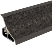 Плинтус для столешниц Thermoplast 120-1418 20x20x3000 мм, Черный базальт (ф-ра 1513/3H) MRK120-1418