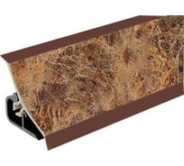 Плинтус для столешниц Thermoplast 120-1324 20x20x3000 мм, Опал гранатовый (ф-ра 679/3K) MRK120-1324