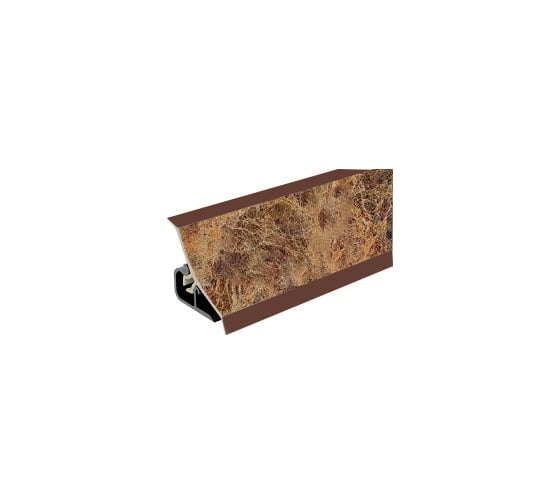 Плинтус для столешниц Thermoplast 120-1324 20x20x3000 мм, Опал гранатовый (ф-ра 679/3K) MRK120-1324