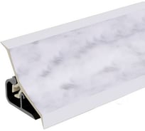 Плинтус для столешниц Thermoplast 120-1409 20x20x3000 мм, Мрамор Империал (ф-ра 153, 077) MRK120-1409