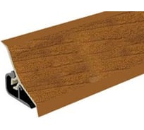 Плинтус для столешниц Thermoplast 120-589 20x20x3000 мм, Орех элегант (ф-ра 596, 3O) MRK120-589