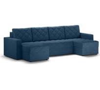 П-образный диван WESTENY ART103 синий ART-103-PO-SN