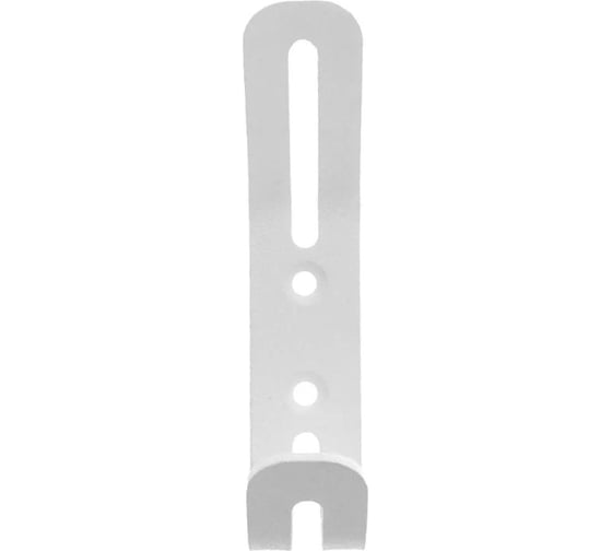 Держатель для хранения одежды EMBODIMENT в стиле лофт, настенный, белый EMB-HOOK-W-W