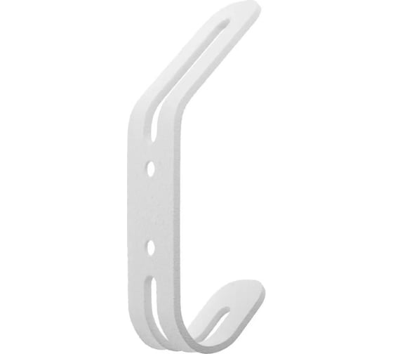 Держатель для хранения одежды EMBODIMENT в стиле лофт, настенный, белый EMB-HOOK-W-W