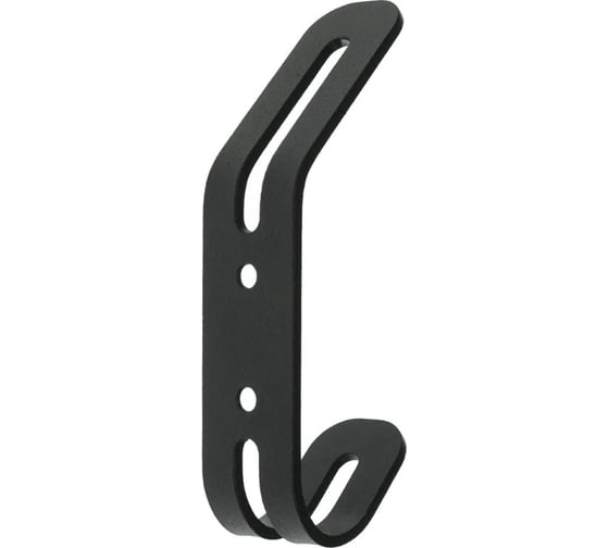 Держатель для хранения одежды EMBODIMENT в стиле лофт, настенный, черный EMB-HOOK-W-B