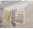Полка для планшета MAKMART 250x150x320 мм, отделка белый бархат матовый RS.1A.3012.9016 2