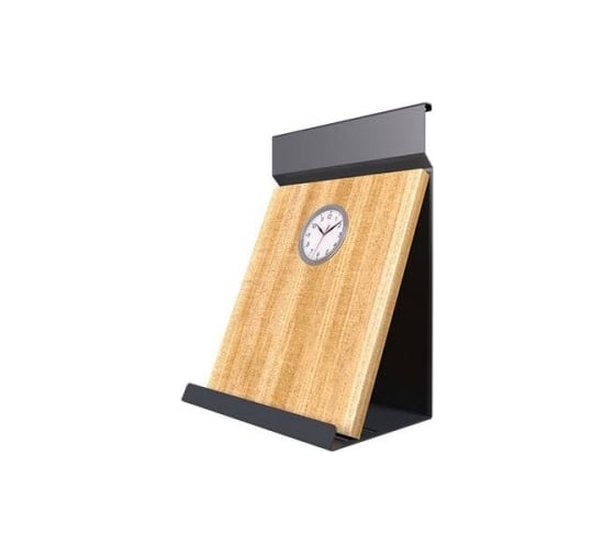 Полка для планшета MAKMART 250x150x320 мм, отделка черный бархат матовый RS.2A.3012.9005