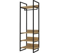 Модульный стеллаж Alternative тип 1 бастет дуб флагстафф 7781 пч 16 мм 600x480x1930 мм 00000052399