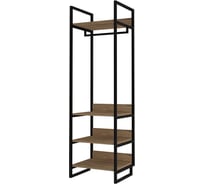 Модульный стеллаж Alternative тип 1 бастет дуб веллингтон табак 4761 пч 16 мм 600x480x1930 мм 00000053231