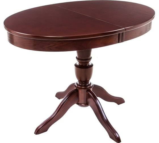 Деревянный стол Woodville arno, 106(141)х75x76 см, вишня без патины 438336 1