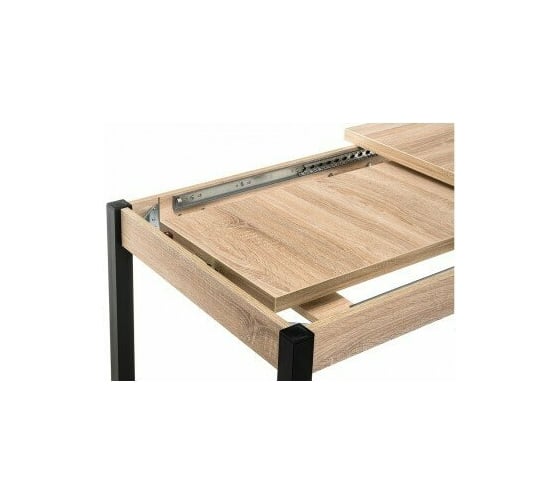 Стол Woodville оригон, сонома/черный матовый 368664