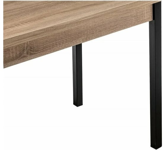 Стол Woodville оригон, сонома/черный матовый 368664