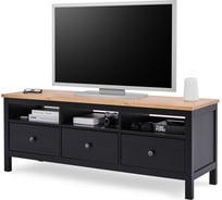 ТВ-тумба Лузалес КЫМÖР 148х57х47 см, черный/светло-коричневый 5031150212