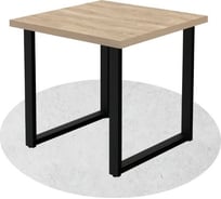 Прямой стол Alternative дуб мадуро 6289 пч 38 мм 800x800x750 мм в 1 коробке 00000055473