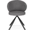Крутящийся стул на металлокаркасе Woodville solomon, gray/black 15601 3