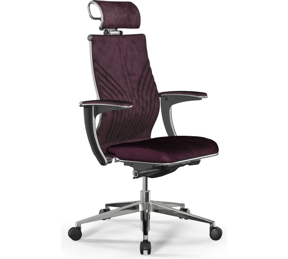 Офисное кресло МЕТТА Samurai m3-13u-goyale/kc31/wm31/u1mv-ml/h2cv фиолетовый z509221993