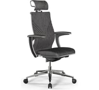 Офисное кресло МЕТТА Samurai m3-13u-goyale/kc31/wm31/u1mv-ml/h2cv темно-серый z509153805