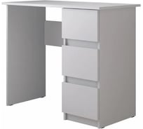 Письменный стол Letta city lite 3 ящика белое тиснение 900x750x450 мм L14015