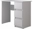 Письменный стол Letta city lite 3 ящика белое тиснение 900x750x450 мм L14015 1