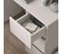Письменный стол Letta city lite 3 ящика белое тиснение 900x750x450 мм L14015 6
