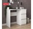 Письменный стол Letta city lite 3 ящика белое тиснение 900x750x450 мм L14015 10