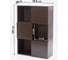 Книжный шкаф Letta style с 3 дверками венге 706x1048x300 мм L3089 9