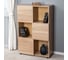 Книжный шкаф Letta style с 3 дверками дуб сонома 706x1048x300 мм L3090 3
