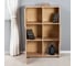 Книжный шкаф Letta style с 3 дверками дуб сонома 706x1048x300 мм L3090 4