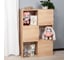 Книжный шкаф Letta style с 3 дверками дуб сонома 706x1048x300 мм L3090 6