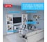 Стеллаж Letta hardy лайт 2 белое тиснение 600x1800x240 мм L80317945 7