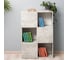 Книжный шкаф Letta style с 3 дверками бетон 706x1048x300 мм L30090 1