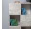 Книжный шкаф Letta style с 3 дверками бетон 706x1048x300 мм L30090 6