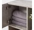Книжный шкаф Letta style с 3 дверками бетон 706x1048x300 мм L30090 7
