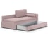 Кушетка WESTENY ART306 правая розовый ART-306-G-R 5