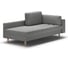 Кушетка WESTENY ART319 правая серый ART-319-G-SR 2