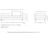 Кушетка WESTENY ART319 правая синий ART-319-G-SN 6
