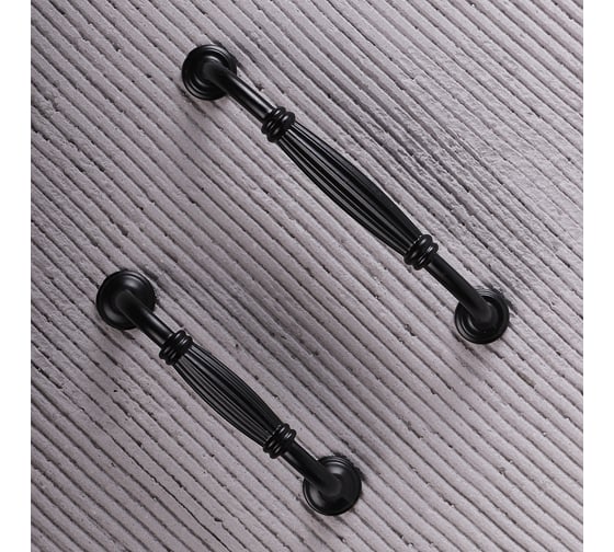 Ручка-скоба Larvij 4 шт.+ крепеж, 96 мм L4.008.96BLx4