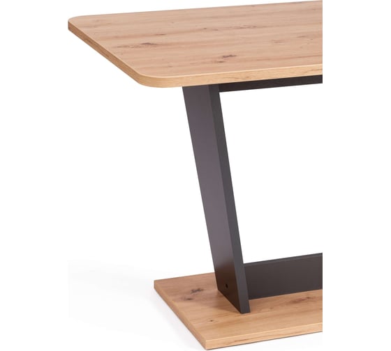 Стол Tetchair Tibi ЛДСП, 68.6x110x75 см, дуб артисан/графит 20611