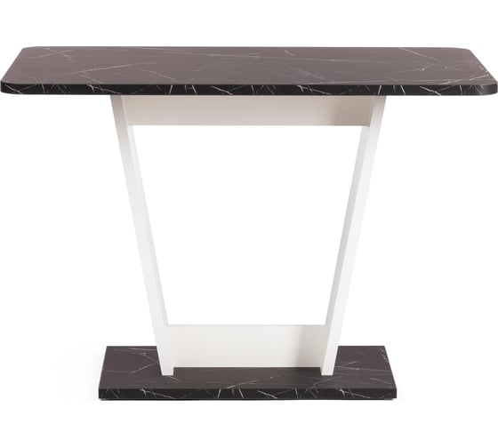 Стол Tetchair Tibi ЛДСП, 68.6x110x75 см, мрамор черный/белый 20613