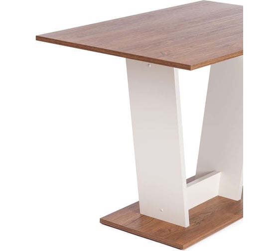 Стол Tetchair Tibi L ЛДСП, 68.6x110x75 см, дуб канзас/пепел 21174