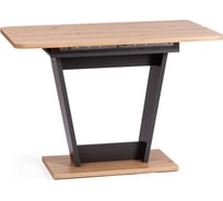 Стол раскладной Tetchair Fox ЛДСП, 68.6x110-145x75 см, дуб артисан/графит 21175