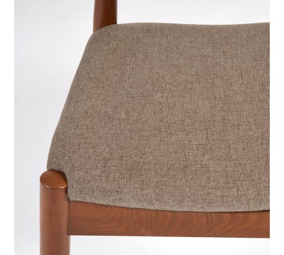 Стул Tetchair Bull мягкое сидение, каркас бук, сиденье ткань, 54.5x54x75 см, коричневый 19585