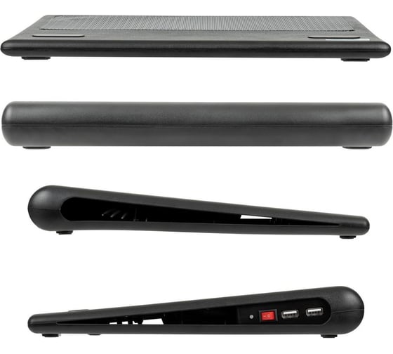 Охлаждающая подставка для ноутбука 17.3” RIVACASE 5557 Black