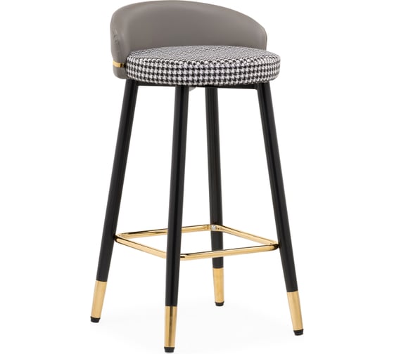 Барный стул Woodville kardial gray black 15673
