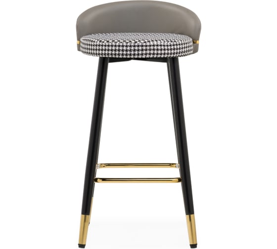 Барный стул Woodville kardial gray black 15673